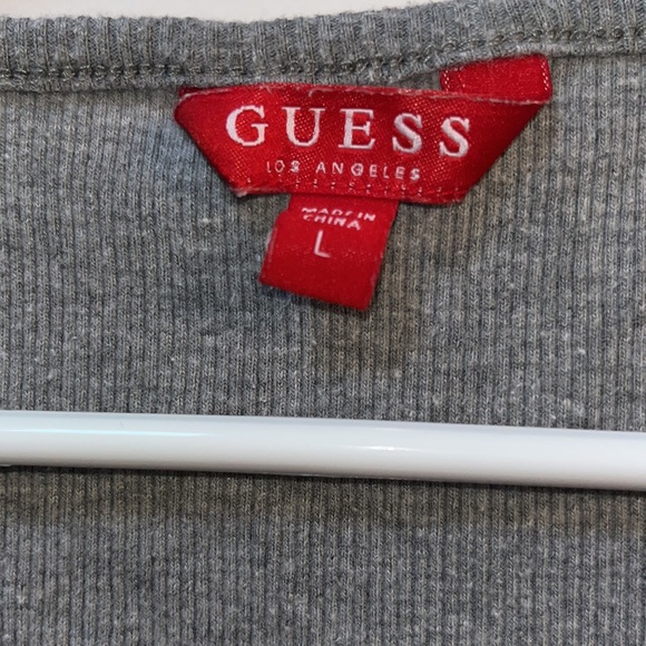Guess sequin gray tank top size Medium - Picture 3 of 6